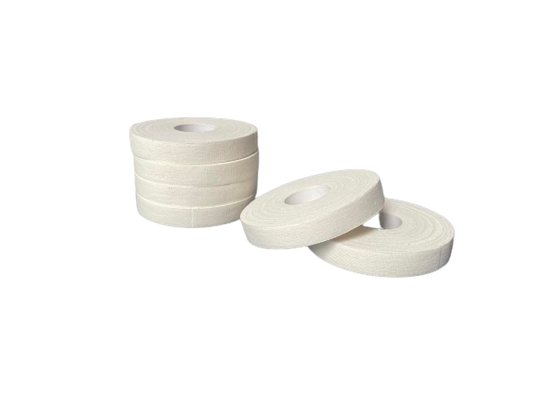 BJJ Finger Tape 12mm x 14m, hypoallergenic cotton, excellent tensile strength.