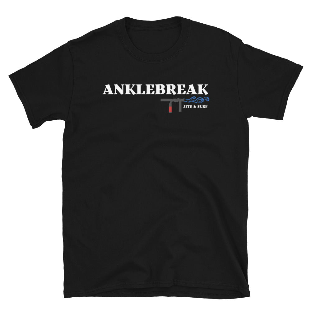 AnkleBreak Jits & Surf T-Shirt, 100% ring-spun cotton, durable and comfy.