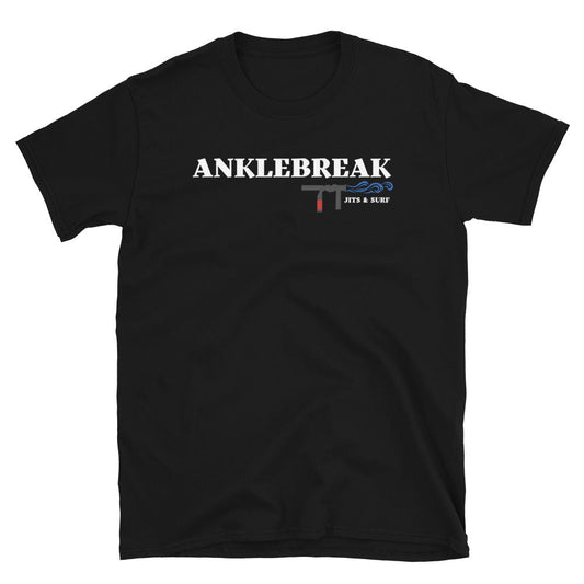 AnkleBreak Jits & Surf T-Shirt, 100% ring-spun cotton, durable and comfy.